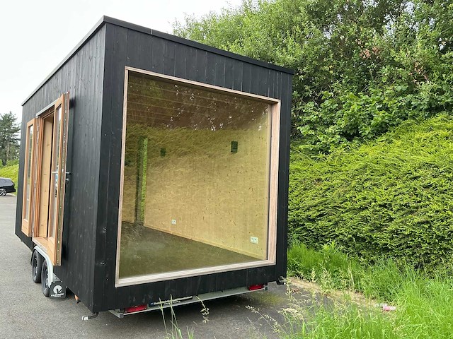 Houten kantoorunit op aanhanger - afbeelding 6 van  29