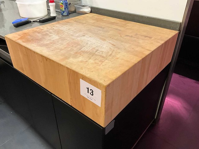 Houten kapblok - afbeelding 1 van  3