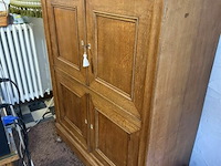 Houten kast b118xh154xd54 cm - afbeelding 1 van  2