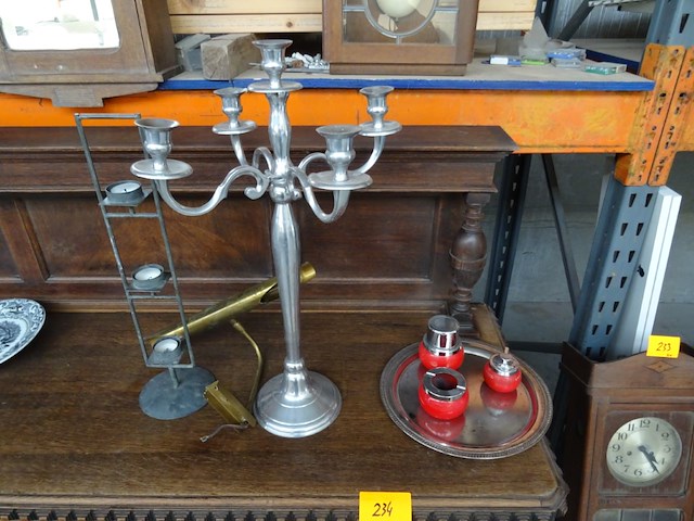 Houten kast + decoratie - afbeelding 5 van  6