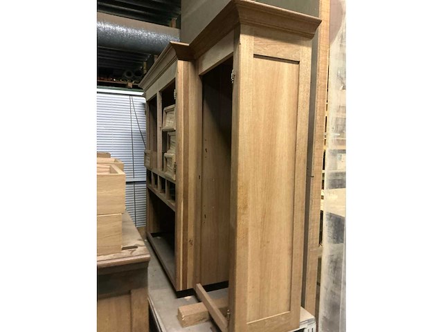 Houten kast onafgewerkt - afbeelding 4 van  5