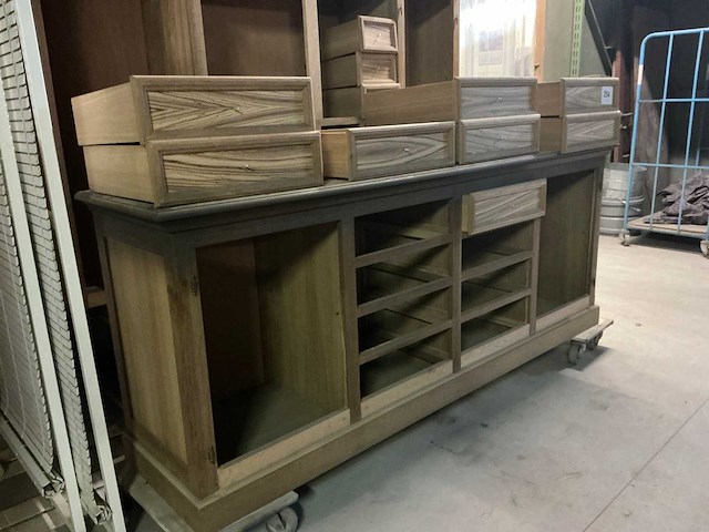 Houten kast onafgewerkt - afbeelding 5 van  5