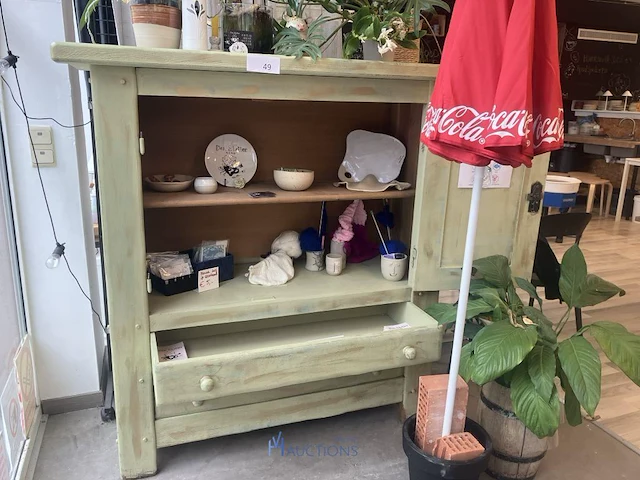 Houten kast - afbeelding 1 van  6