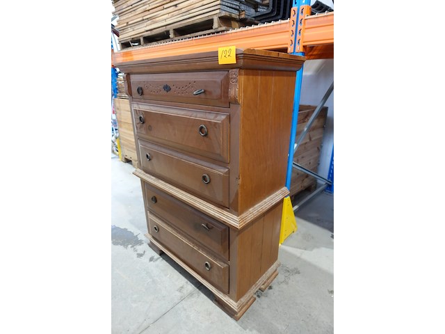 Houten kast - afbeelding 2 van  2