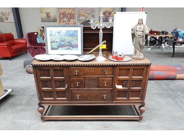 Houten kast - afbeelding 1 van  3
