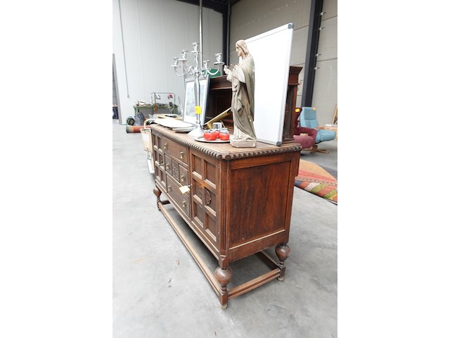 Houten kast - afbeelding 2 van  3