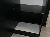 Houten kastje met marmeren blad - afbeelding 2 van  2