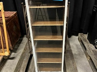 Houten kastje + onderstel naaimachine - afbeelding 2 van  4