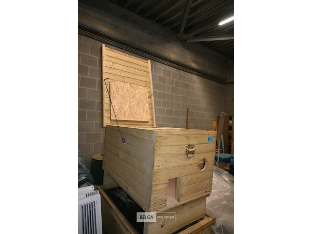 Houten kattenhuis - afbeelding 7 van  7