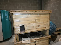 Houten kattenhuis - afbeelding 4 van  7