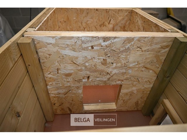 Houten kattenhuis - afbeelding 6 van  7