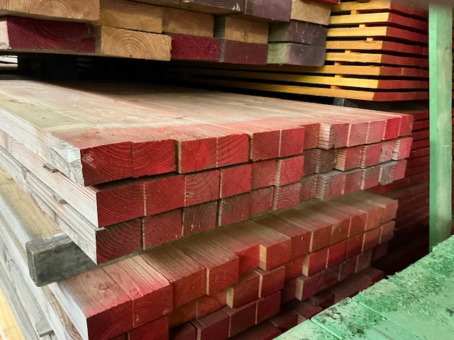 Houten kepers 425 cm (36x) - afbeelding 1 van  6