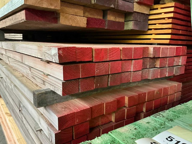 Houten kepers 425 cm (36x) - afbeelding 5 van  6