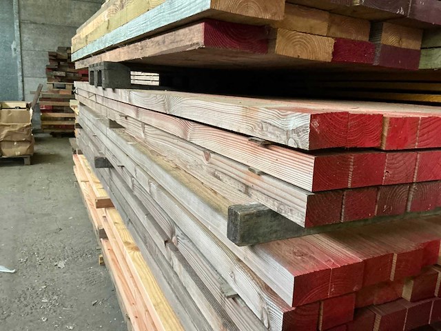 Houten kepers 425 cm (36x) - afbeelding 4 van  6
