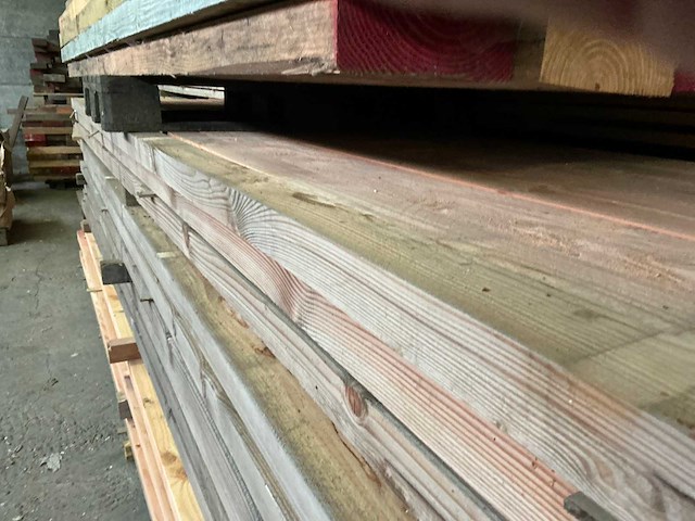 Houten kepers 425 cm (36x) - afbeelding 6 van  6