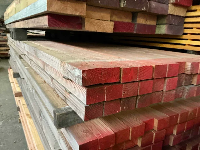 Houten kepers 425 cm (36x) - afbeelding 2 van  6
