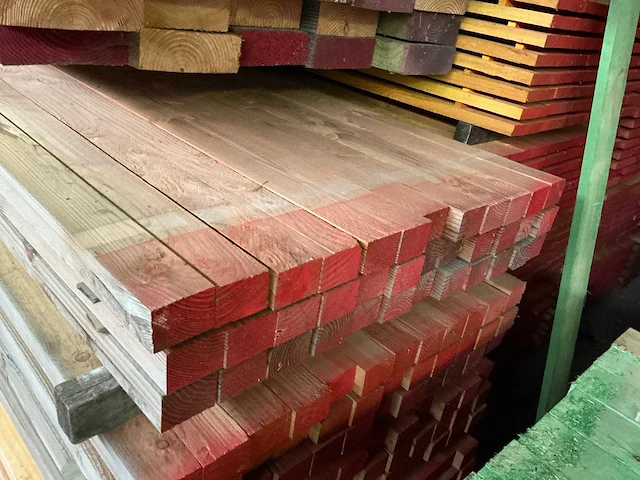 Houten kepers 425 cm (36x) - afbeelding 5 van  6