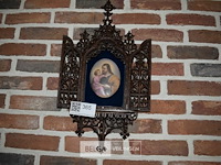 Houten kerkelijke wanddeco - afbeelding 1 van  4