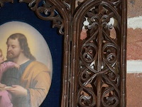 Houten kerkelijke wanddeco - afbeelding 4 van  4