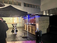 Houten kerstchalet - 3x2m - afbeelding 9 van  10