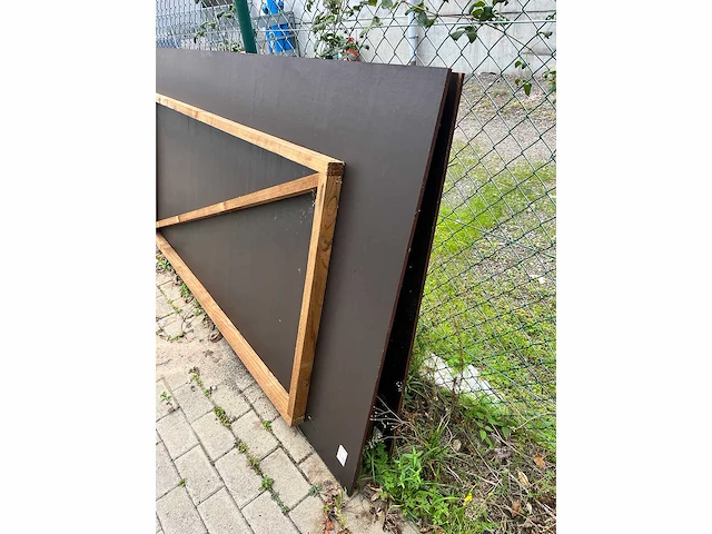 Houten kerstchalet - 3x2m - afbeelding 5 van  10