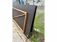 Houten kerstchalet - 3x2m - afbeelding 5 van  10