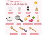 Houten kinderkeuken, speelkeuken met afzuigkap - afbeelding 1 van  1