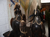 Houten kip (x2) - afbeelding 2 van  4