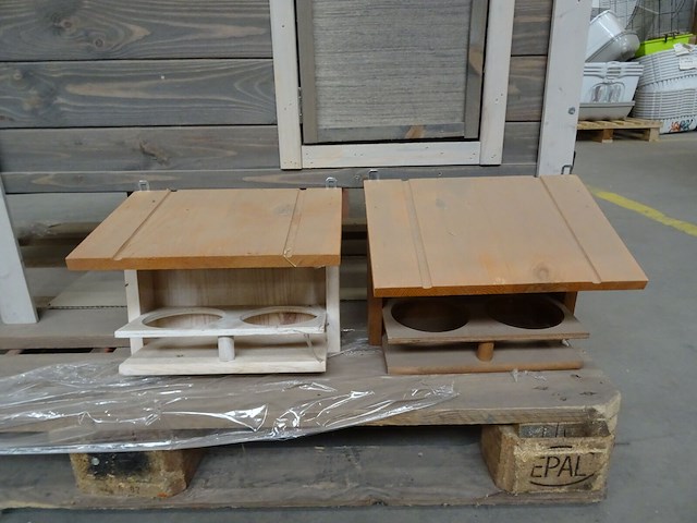 Houten kippenhok - afbeelding 3 van  4