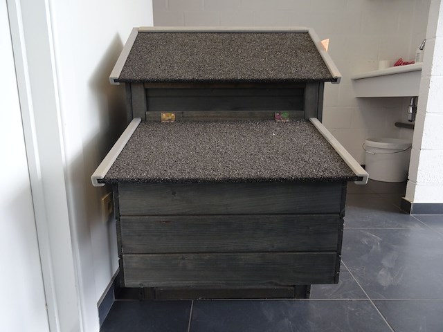 Houten kippenhok - afbeelding 2 van  4