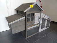 Houten kippenhok - afbeelding 4 van  4
