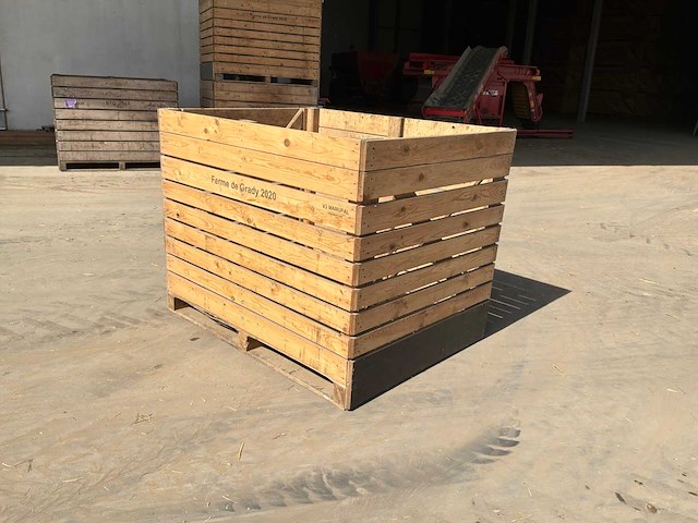 Houten kist (20x) - afbeelding 1 van  4