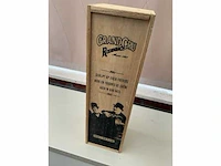 Houten kist voor fles van rodenbach get. laurel & hardy - afbeelding 3 van  4