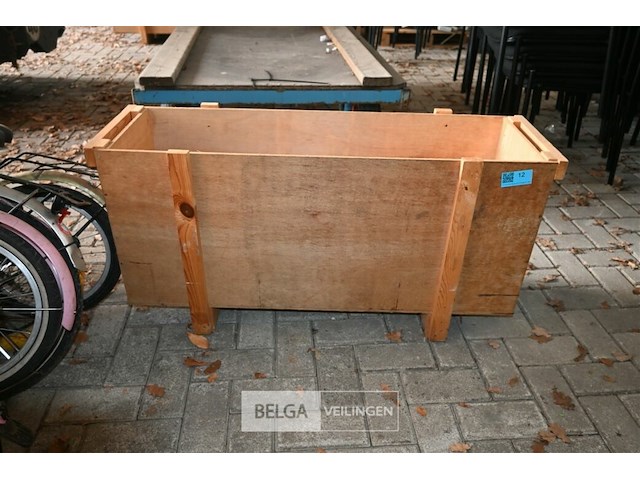 Houten kist zonder deksel - afbeelding 2 van  4