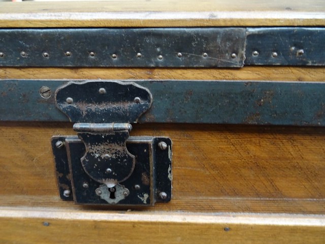 Houten kist - afbeelding 3 van  4