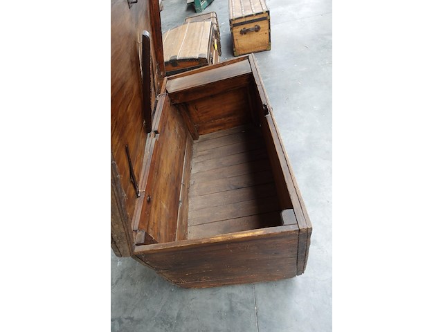 Houten kist - afbeelding 2 van  4