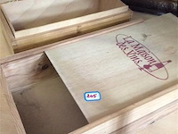 Houten kistjes 2stuks - afbeelding 1 van  1