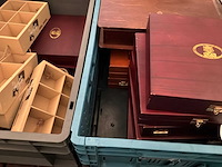 Houten kistjes voor chocolade en pralines - afbeelding 3 van  4