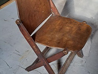 Houten klapstoel - afbeelding 1 van  3