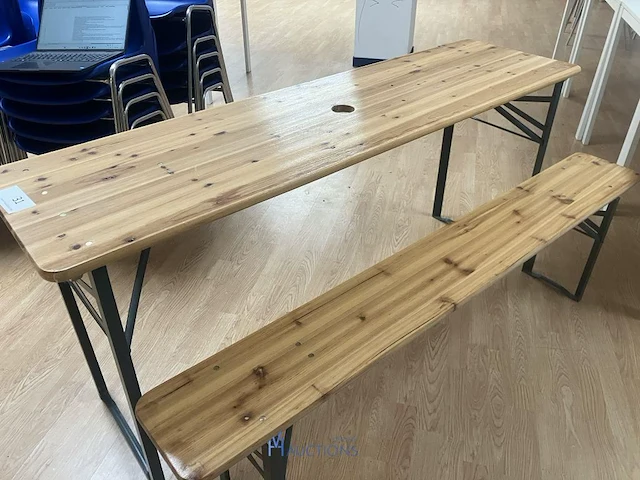 Houten klaptafel - afbeelding 2 van  3