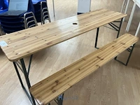Houten klaptafel - afbeelding 2 van  3