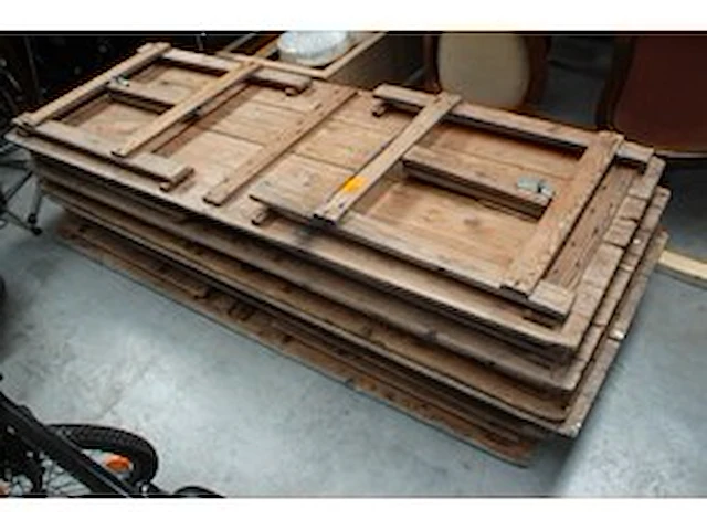 Houten klaptafels - afbeelding 1 van  5