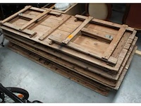 Houten klaptafels