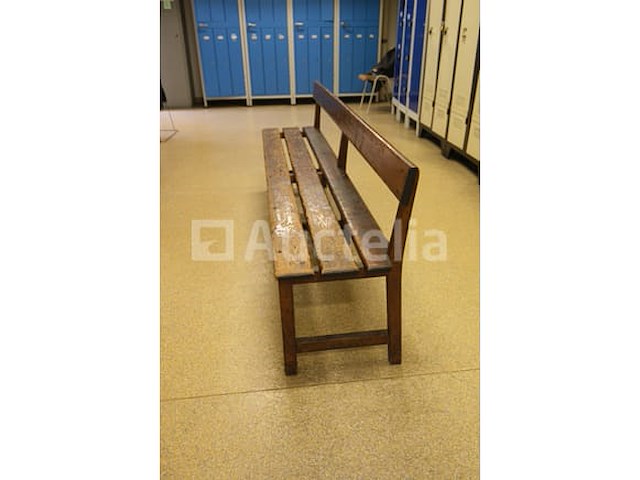 Houten kleedkamerbank - afbeelding 5 van  5