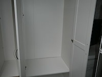 Houten kleerkast met spiegel - afbeelding 5 van  6