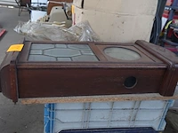Houten klok - afbeelding 2 van  4