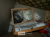 Houten koffer met deksel - afbeelding 7 van  7