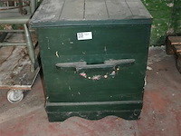 Houten koffer met deksel - afbeelding 3 van  6