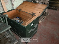 Houten koffer met deksel - afbeelding 4 van  6