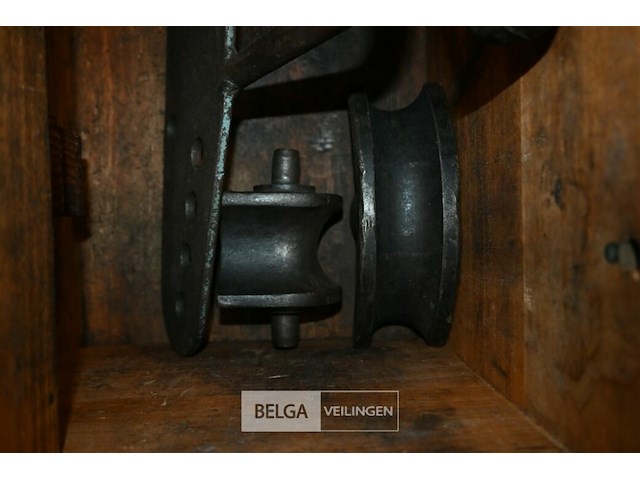 Houten koffer met plooigereedschap - afbeelding 3 van  6